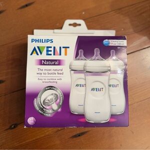Philips Avent Baby Bottles 3 Bottles 11 oz NWOT